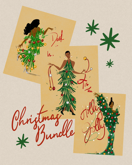 Christmas Trio 11x14